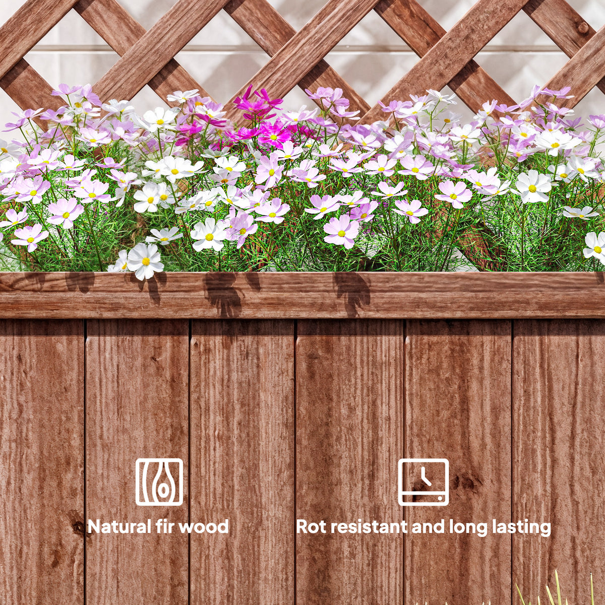 Wooden Raised Garden Bed