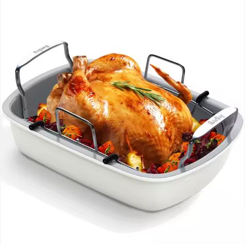 High-Temperature Resistant Chicken Roasting Pan Heat-Resistant Fried