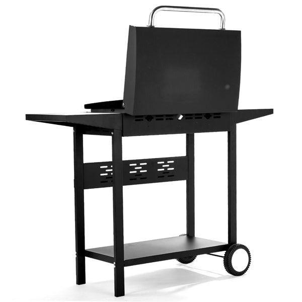 3-Burner Flat Top Gas Griddle Cooking Station With Ceramic Coated
