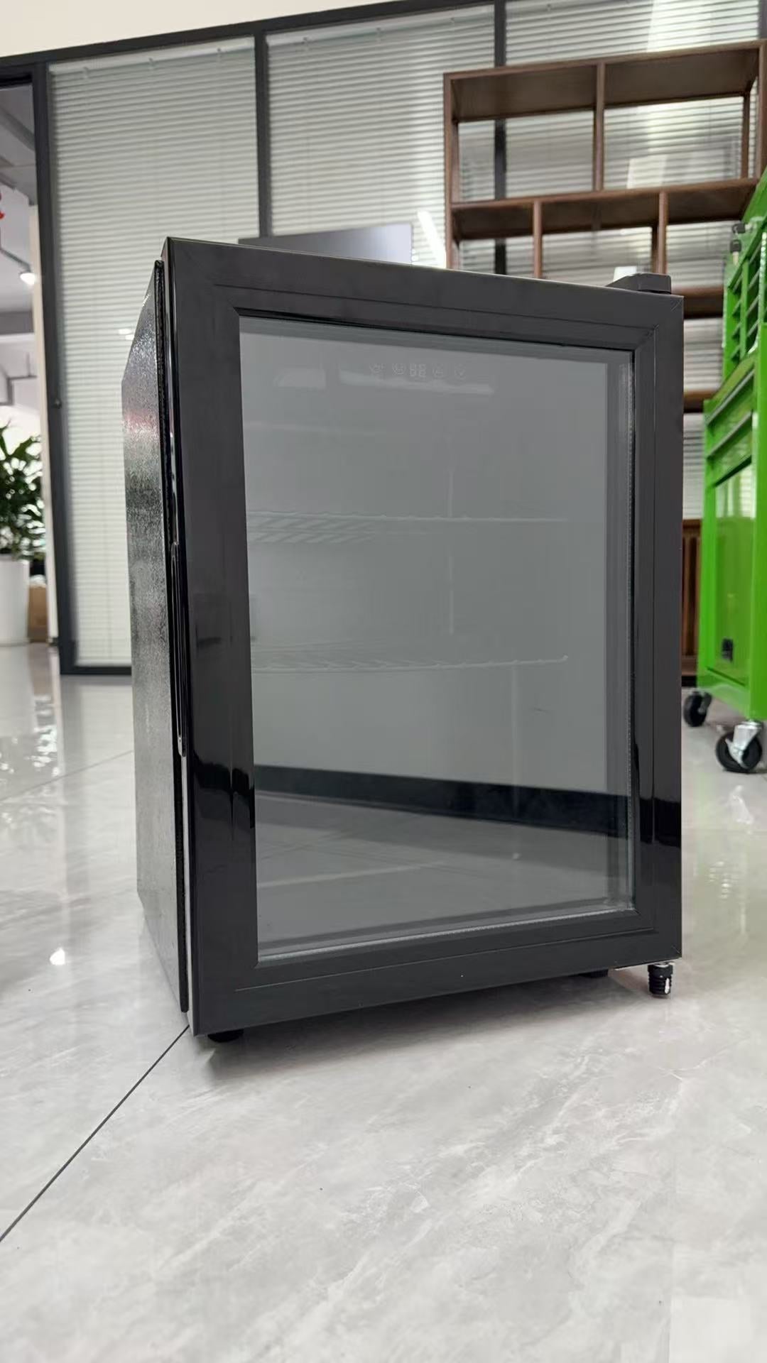 1.8 Cu Ft Glass Door Beverage Cooler with Digital Control