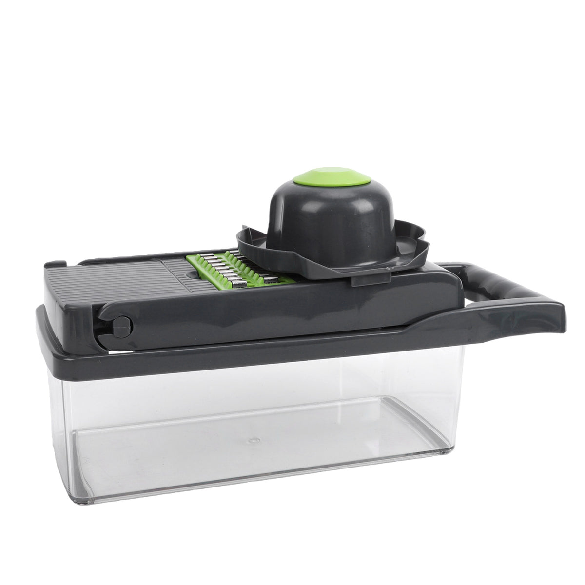 Vegetable Chopper With 1.5L Container Manual Food Veggie Cutter