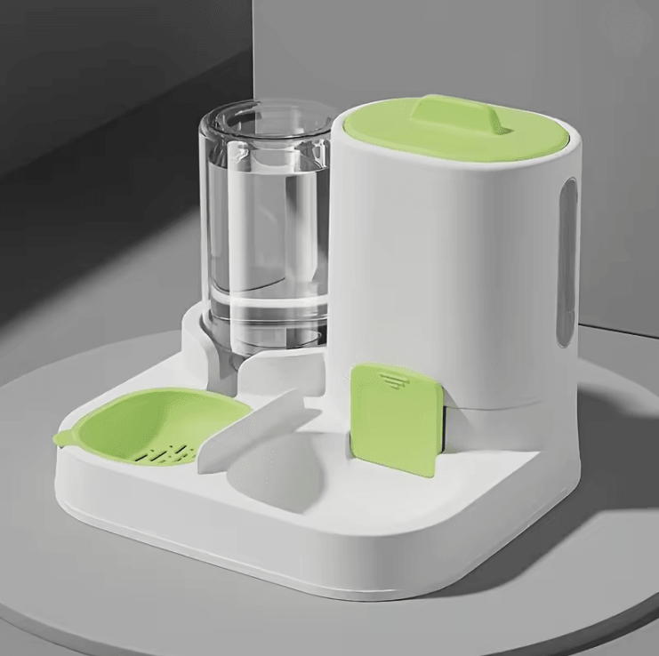 Automatic Cat Water and Food Dispenser