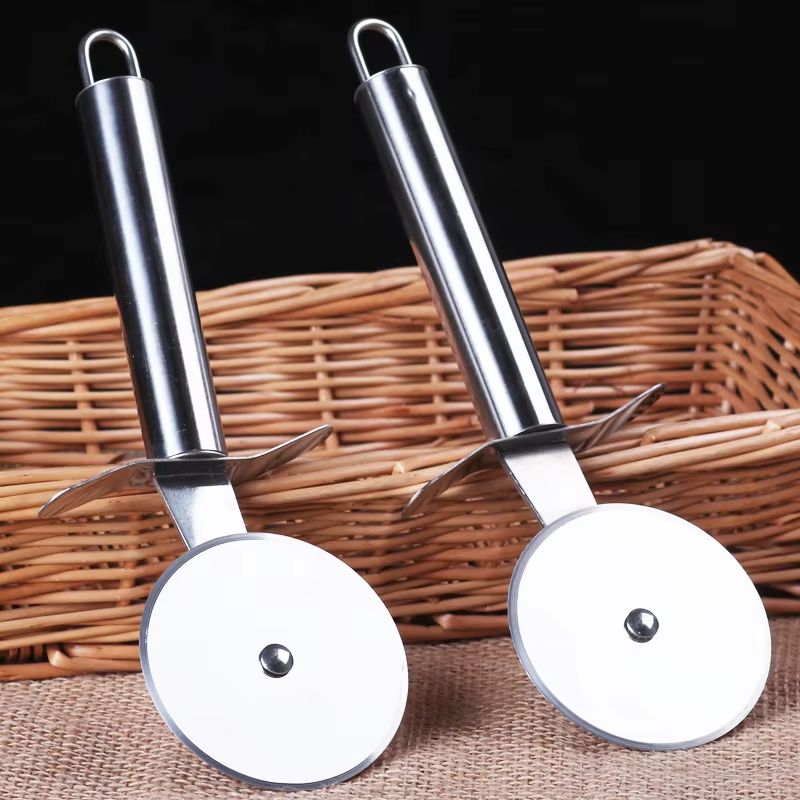 Stainless Steel Single Wheel Pizza Cutter 6.5 cm