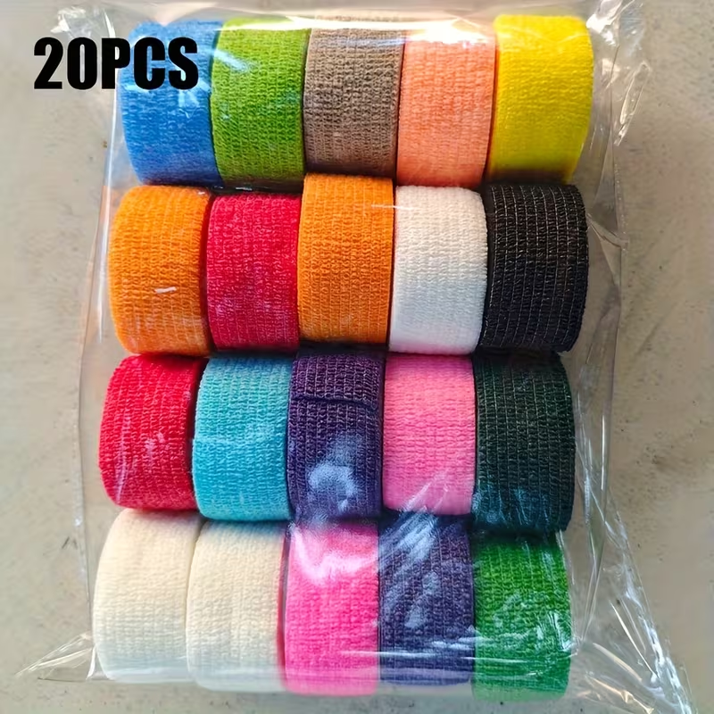 Self-Adhesive Cohesive Pet Sports Tape for Dogs, Cats & Horses