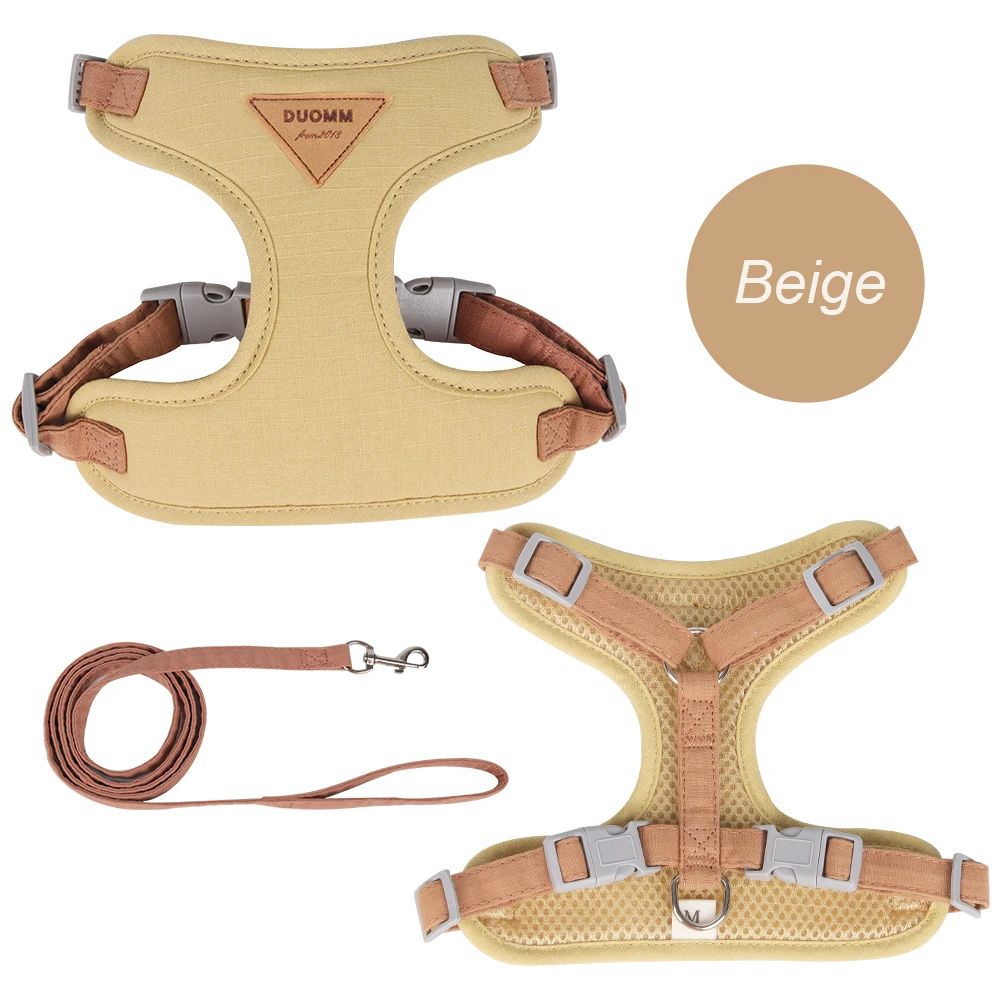 Breathable Cat and Puppy Harness Set