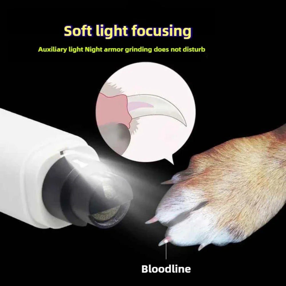 USB Rechargeable Electric Dog Nail Grinder