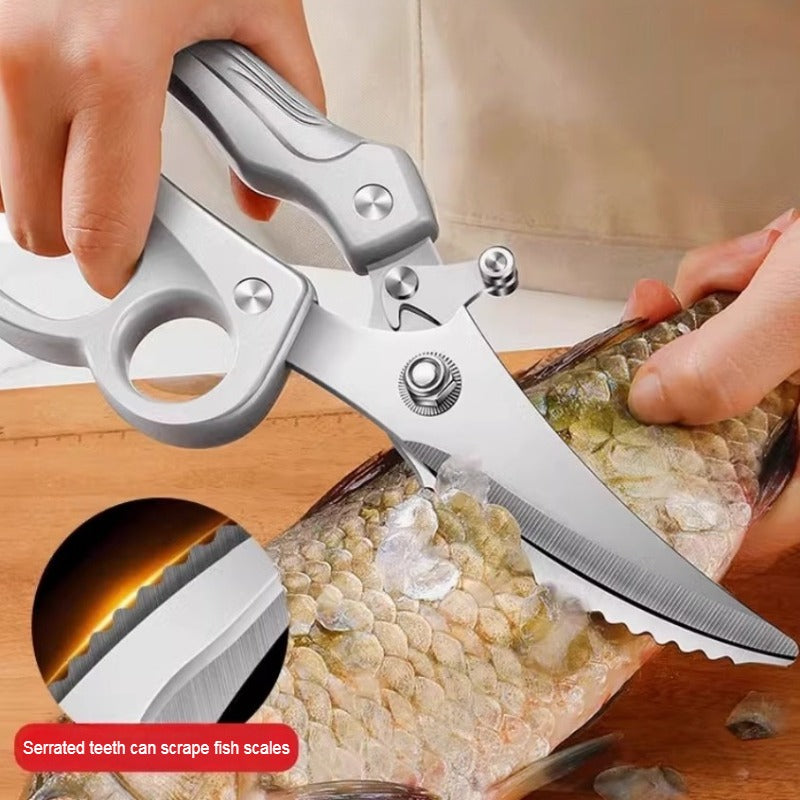 Heavy Duty Stainless Steel Chicken Bone Scissors