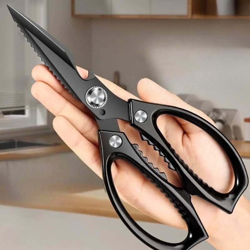 Black Titanium Kitchen Poultry Shears