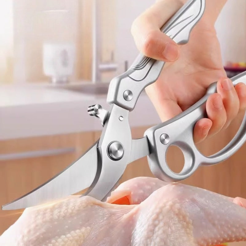 Stainless Steel Heavy Duty Kitchen Shears for Bone Cutting